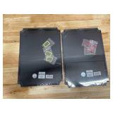 Lot of 2 - Metal Wall Calendars with Magnets