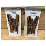Lot of 2 - 7 Piece Ball End Driver Set
