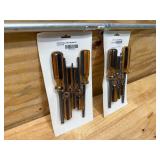 Lot of 2 - 7 Piece Ball End Driver Set
