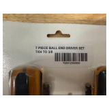 Lot of 2 - 7 Piece Ball End Driver Set