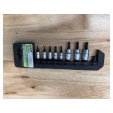 Pittsburgh 1/4" & 3/8" Drive 9 Pc. Star Point Socket Set (08222510)