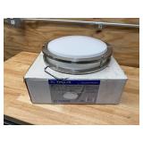 THOMAS Lighting Sl7050-78 Energy Star Certified Fixture with White Acrylic Lens, Brushed Nickel