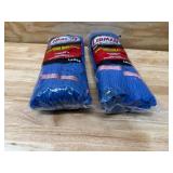 Lot of 2 - Premium Blue Polyester Blend Looped-End Libman® Wet Mop Head