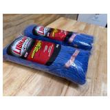Lot of 2 - Premium Blue Polyester Blend Looped-End Libman® Wet Mop Head