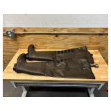 WHITE RIVER brown rubber hip wader 13M (open box)