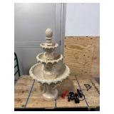 KENROY HOME Ibiza 3-Tier Floor Fountain - Sandstone