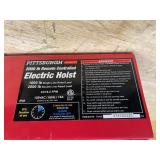 PITTSBURGH 2000 lb. Electric Hoist with Remote Control (082525300)