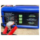 Lot of 2 - CEN TECH 12v Analog and Manual Charger with Engine Start (Not Working) (082525110)