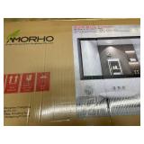 Amorho Black Bathroom Mirror, 60x28