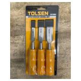 Tolsen 3pc wood Chisel 25380 (0826255.85)