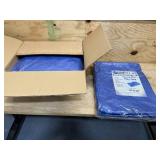 Lot of 5 - Great Dane Blue Tarp 16x20 Heavy (08262562.15)