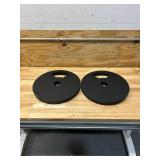 45 lb weight plates two pair (4x 45lb)
