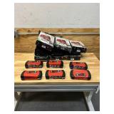 SCHUMACHER Jump starter + portable power 1000a 12 v (lot of 6) (missing) (untested)