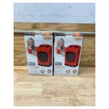KUL ceramic fan heater lot (2)