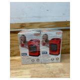 KUL ceramic fan heater lot (2)