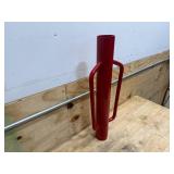 EVERBILT 3 in. x 9 in. x 24 in. Metal Fence Post Driver