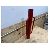 EVERBILT 3 in. x 9 in. x 24 in. Metal Fence Post Driver