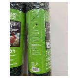 Lot of 3 - EVERBILT 3 ft x 25 ft Poultry Netting Green Plastic