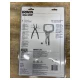 Irwin 2 pc. 11" C-Clamp, 8" Mig Welding Clamp (08282512)