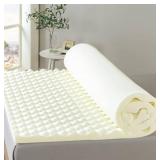 ZINUS 2 Inch Copper Cooling Memory Foam Mattress Topper with Airflow Design, Twin