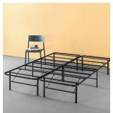 Zinus CLSB-14F 14 Inch Classic SmartBase Mattress Foundation, Platform Bed Frame, Box Spring Replacement, Quiet Noise-Free, Under-bed Storage, Full, Black