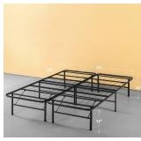 Zinus CLSB-14F 14 Inch Classic SmartBase Mattress Foundation, Platform Bed Frame, Box Spring Replacement, Quiet Noise-Free, Under-bed Storage, Full, Black