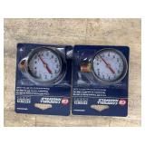 Lot of 2 - Campbell Hausfeld Gauge 300 PSI 1 (GR002000AJ)