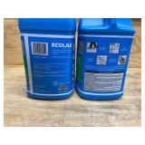 Lot of 2 - ECOLAB 1 Gal. High Traffic Low Maintenance Non Slip Floor Finish