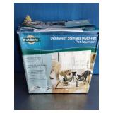 PetSafe Drinkwell 360 Multi-Pet Stainless Steel Pet Fountain