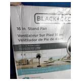 This is a Black+Decker 16-inch Stand Fan