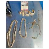 Lot of Perfume and Jewelry
