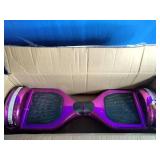 GlareWheel 300-Watt 36V Hoverboard - Chrome Purple