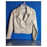Steve Madden BB Dakota Faux Suede Jacket. Brand New. Color: Bone Size: XS