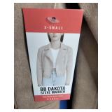 Steve Madden BB Dakota Faux Suede Jacket. Brand New. Color: Bone Size: XS