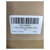 12 Pack 4oz Swing Top Glass Bottles