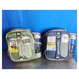2 Arctic Zone Pro Expandable Lunch Bags