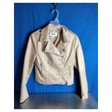 Steve Madden BB Dakota Faux Suede Jacket. Brand New. Color: Bone Size: L