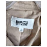 Steve Madden BB Dakota Faux Suede Jacket. Brand New. Color: Bone Size: L