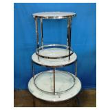 Round nesting COCKTAIL TABLES and Round END TABLE