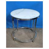 Round nesting COCKTAIL TABLES and Round END TABLE