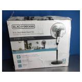 BLACK+DECKER 16" Dual-Blade Pedestal Fan with Remote