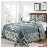 Superior Lyron Boho Mandala 3-Pc. Bedspread Set - Full