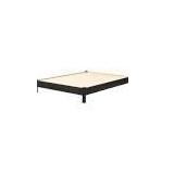 South Shore Lensky Platform Bed on Legs - Queen