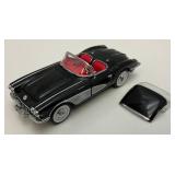 (RELISTED DO TO NO SHOW) Franklin Mint Miniature Die Cast 1958 Corvette In Original Box (RELISTED DO TO NO SHOW) Franklin Mint Miniature Die Cast 1958 Corvette In Original Box