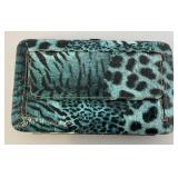 Two Collectible Skull Adorned Womans Clutch Bags One Has Strap Two Collectible Skull Adorned Womans Clutch Bags One Has Strap