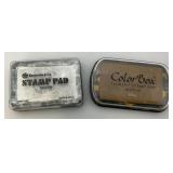 Group Of Vintage Money Stamps And Stamp Pads