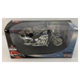 Collectible 100% Hot Wheels Harley Davidson Dyna Wide Gzlide Die Cast Motorcycle (NIB)