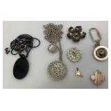 Misc. Vintage Costume Jewelry, Watches And More