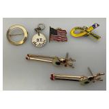 Misc. Vintage Costume Jewelry, Watches And More