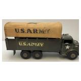 Vintage Lumar MARX Pressed Steel U.S. Army Transport Truck (Very Cool)